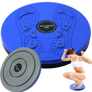 Rotating twister for exercise for fitness foot massage with 360 loop magnets