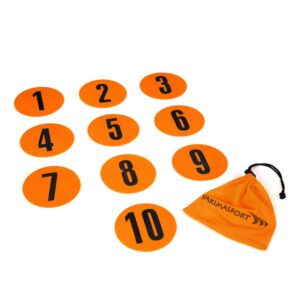 Training markers, numbered 1-10 Yakimasport