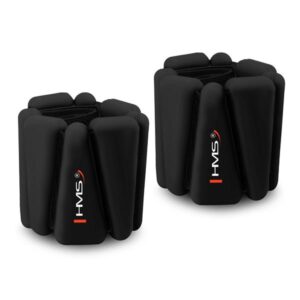 Leg weights SNK01 BLACK SILICONE EXERCISE WEIGHTS FOR ANKLE AND WRIST HMS