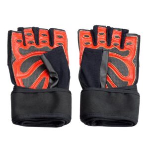 RST01 S SIZE MEN'S FITNESS GLOVES HMS (black - red)