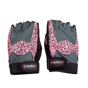 RST03 L SIZE LADY FITNESS GLOVES HMS (pink - gray)