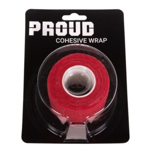 Training armbands COHESIVE WRAP PROUD : Red - 25mm