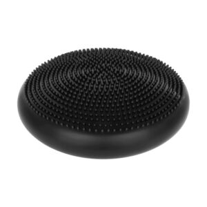 Rehabilitation sensory pillow 33 cm + pump, black, REBEL ACTIVE