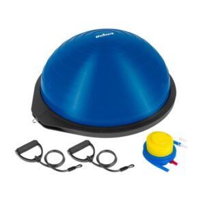 Half balance ball, balance trainer 46 cm + pump, REBEL ACTIVE